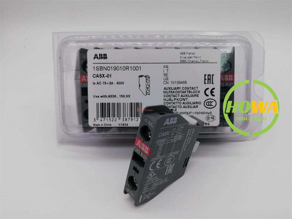 Box/10pieces  ABB AC Contactor Auxiliary Contact CA5X-01 Normally Closed