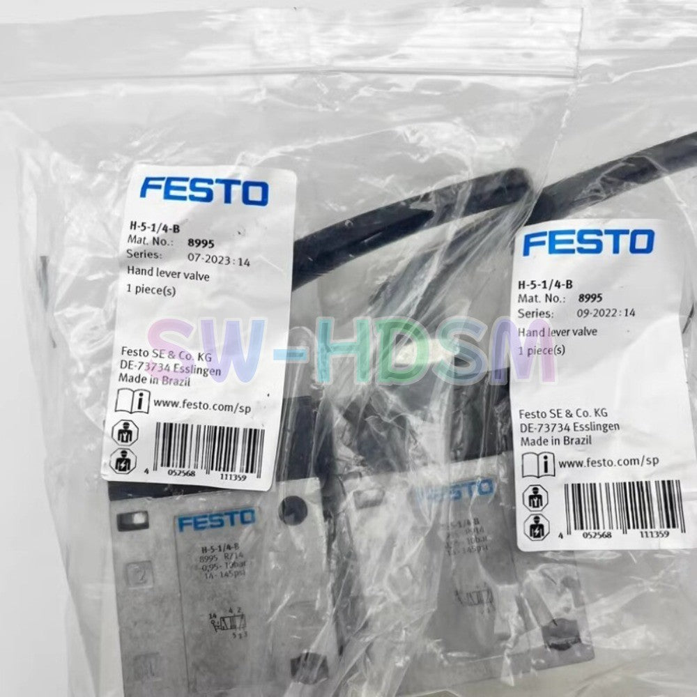 1PCS   Festo H-5-1 4-B 8995 Hand Lever Valve Freight Free