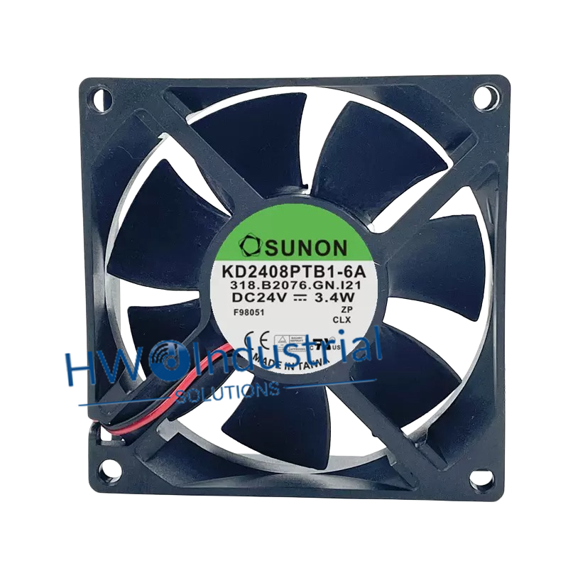SUNON KD2408PTB1-6A 24V 3.4W 8025 8cm Heat Dissipation Fan