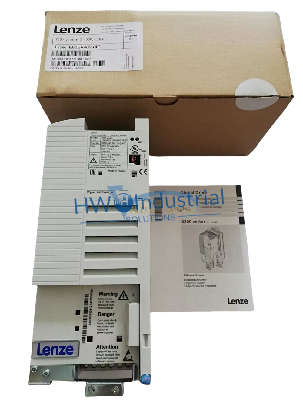 1/Piece LENZE Inverter E82EV402K4C E82EV402_4C Frequency Converter