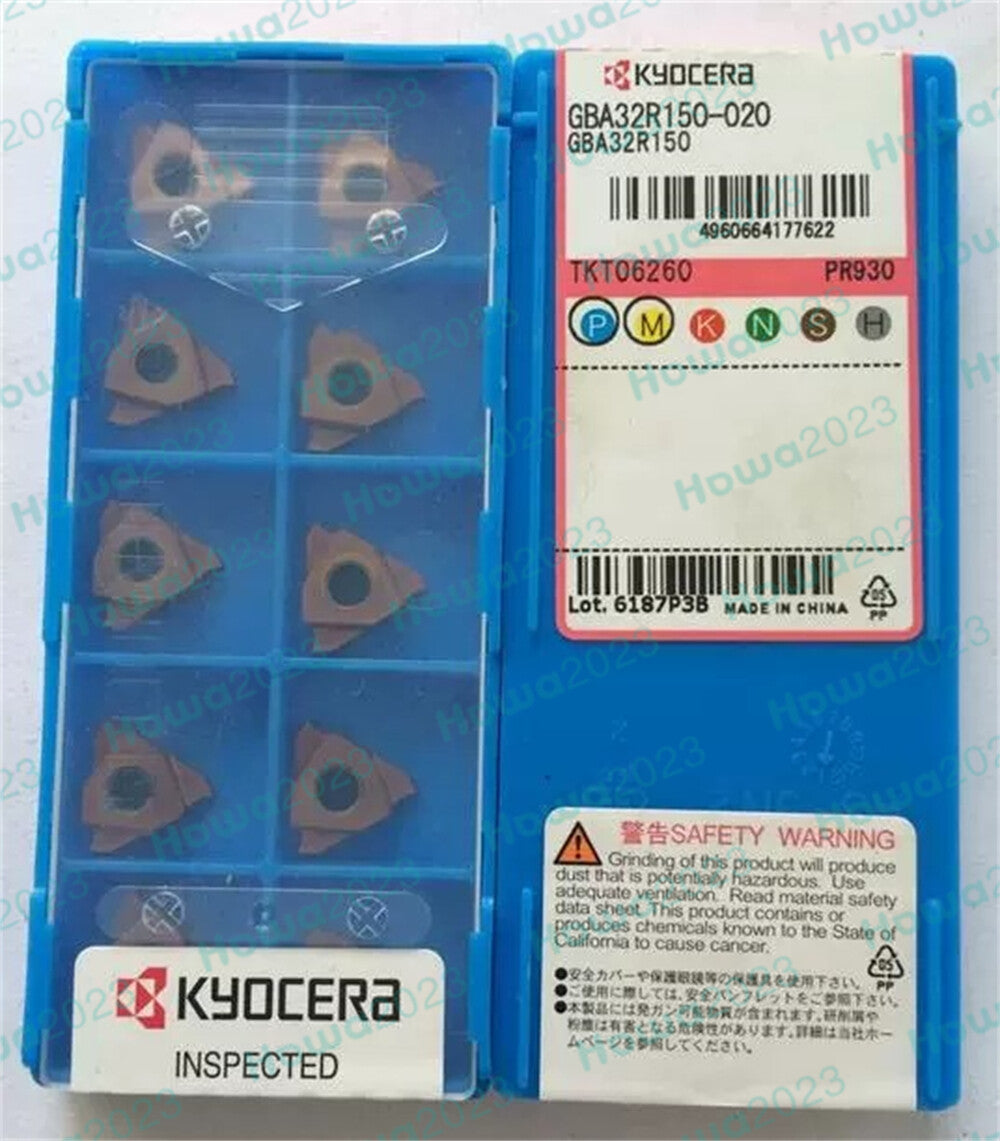 10Pieces/Box Kyocera GBA32R150-020 PR930 GBA32R150 Turning Blade Carbide Insert
