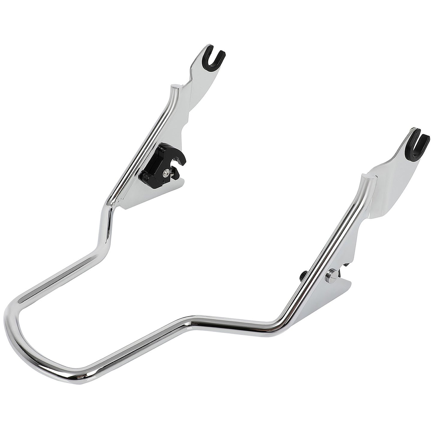Chrome Detachable Backrest Sissy Bar For Harley Road King 09-23