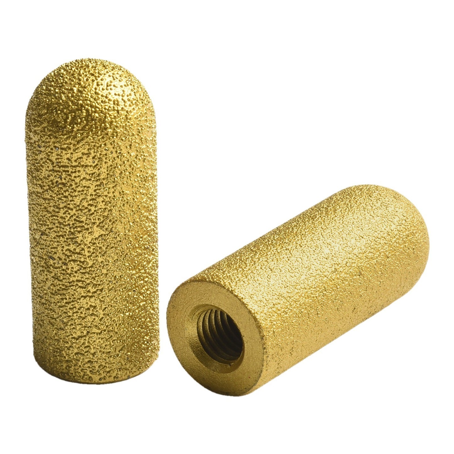 High Performance Diamond Brazed Grinding Heads 2pcs for Stone Finishing Tasks