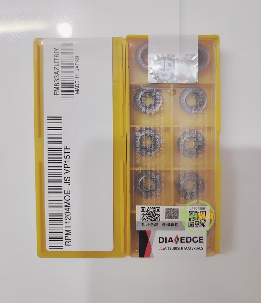 MITSUBISHI RPMT1204MOE-JS VP15TF Carbide Inserts CNC