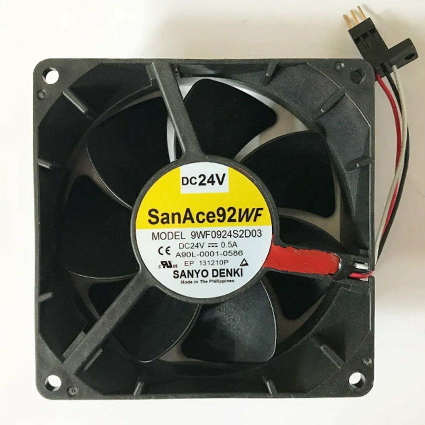 1pcs  For SANYO 9WF0924S2D03 A90L-0001-0586 Servo Cooling Fan