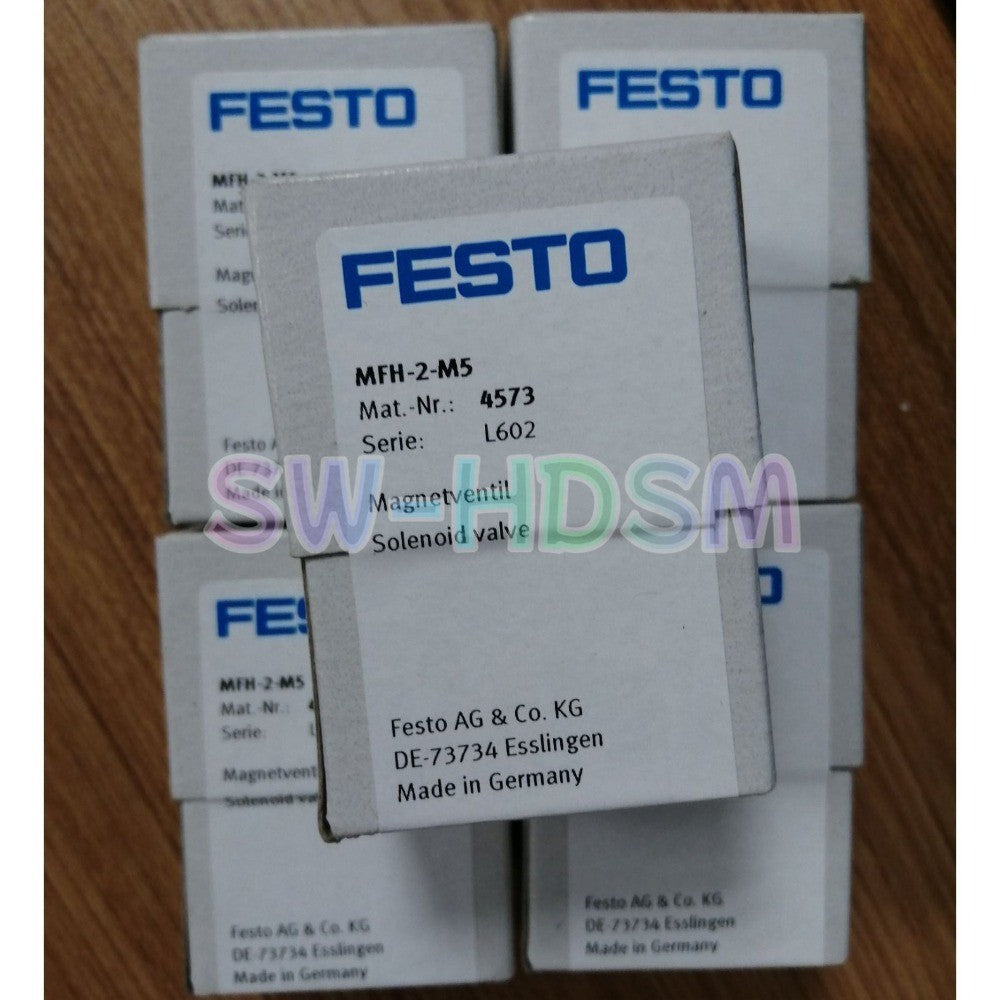 1PCS   Festo Solenoid Valve MFH-2-M5 4573 Freight Free