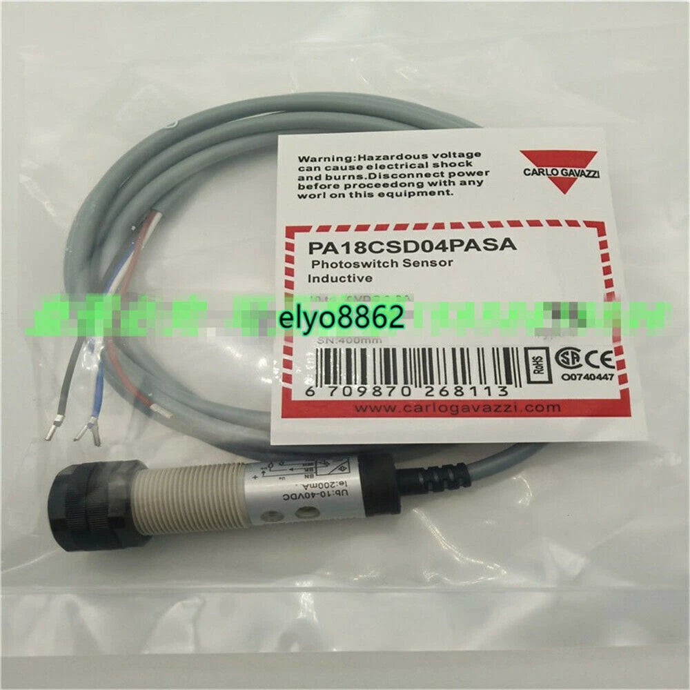 1x For CARLO GAVAZZI PA18CSD04PASA Photoelectric Switch