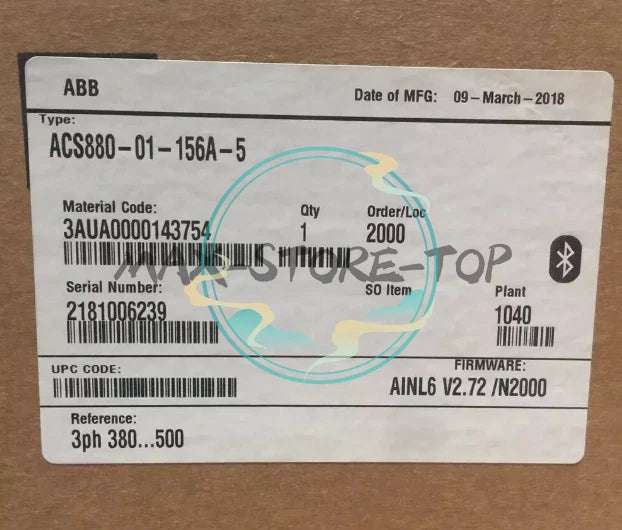 ABB ACS880-01-156A-5 INVERTER ACS88001156A5 Fast delivery  or UPS
