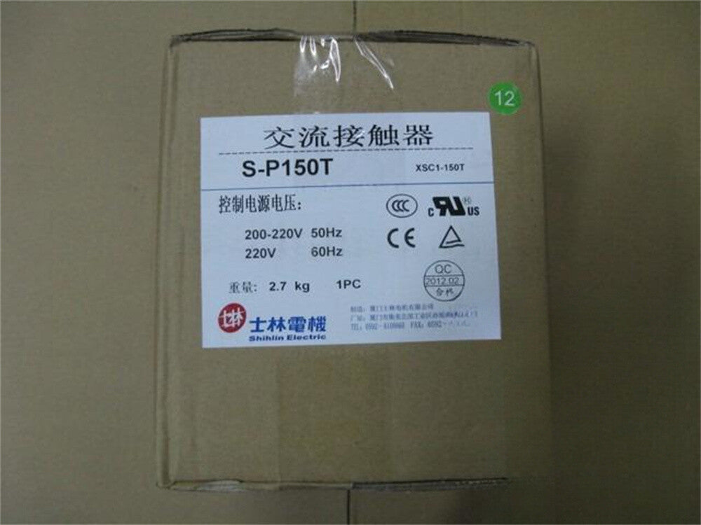 1/piece  Shihlin SP Series AC Contactor S-P150T Coil Voltage AC220V