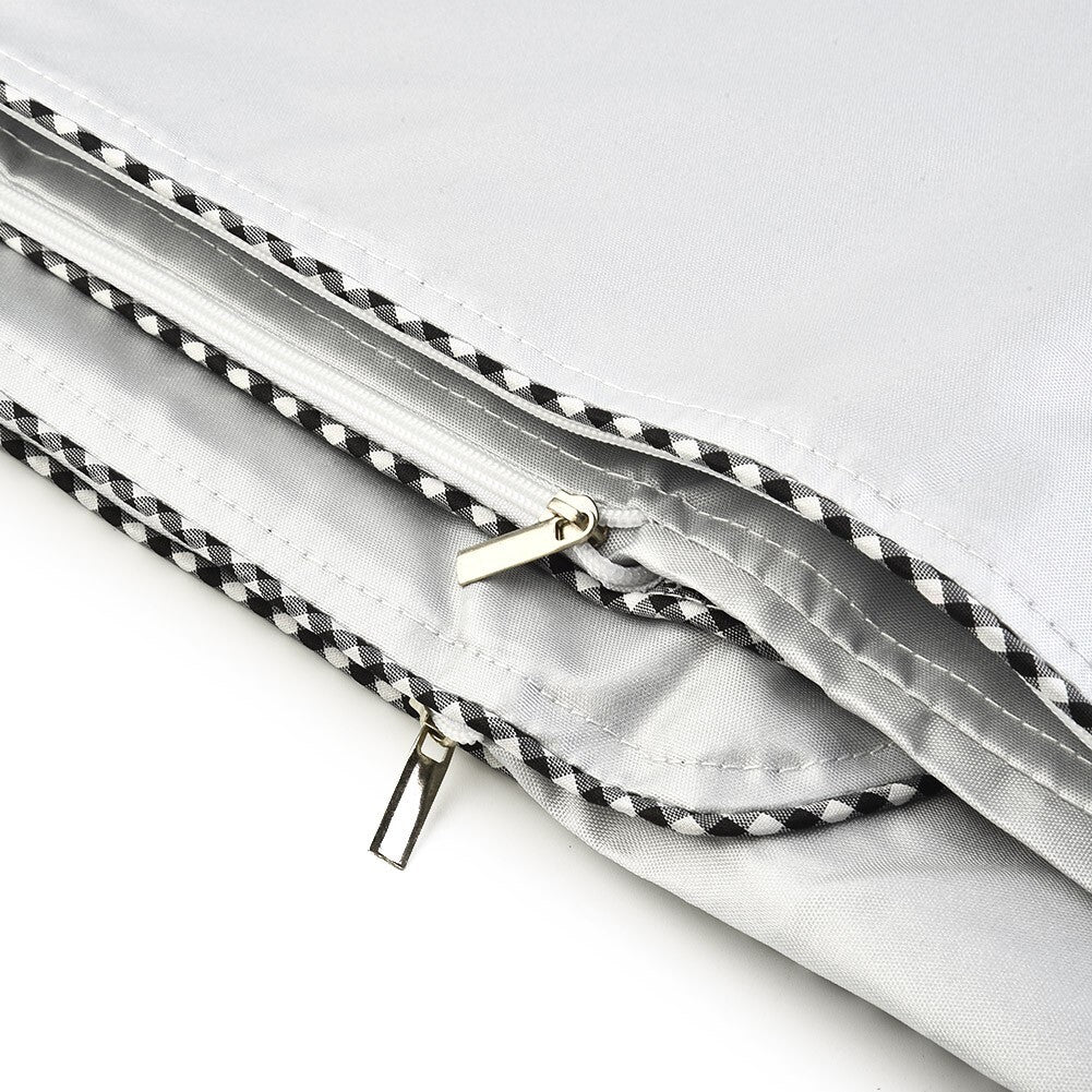 Waterproof Washing Machine Zippered Dust Cover  for PROTECTION Front Cover M L /