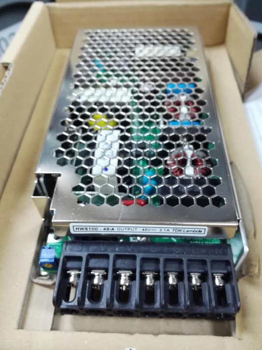 1pcs TDK-LAMBDA HWS100-48/A power supply