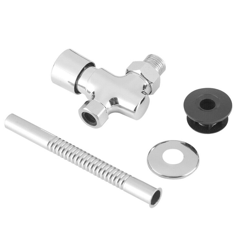 Toilets Attachments Urinal Flush Valve Alloy Automatic Hand Press Hardness