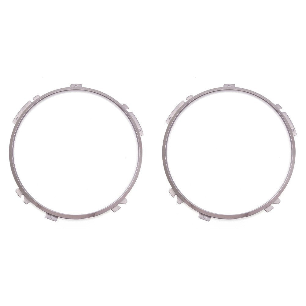Replacement 7 Inch Headlamp Retaining Bezel Pair for Land Rovers Series 2 2A 3