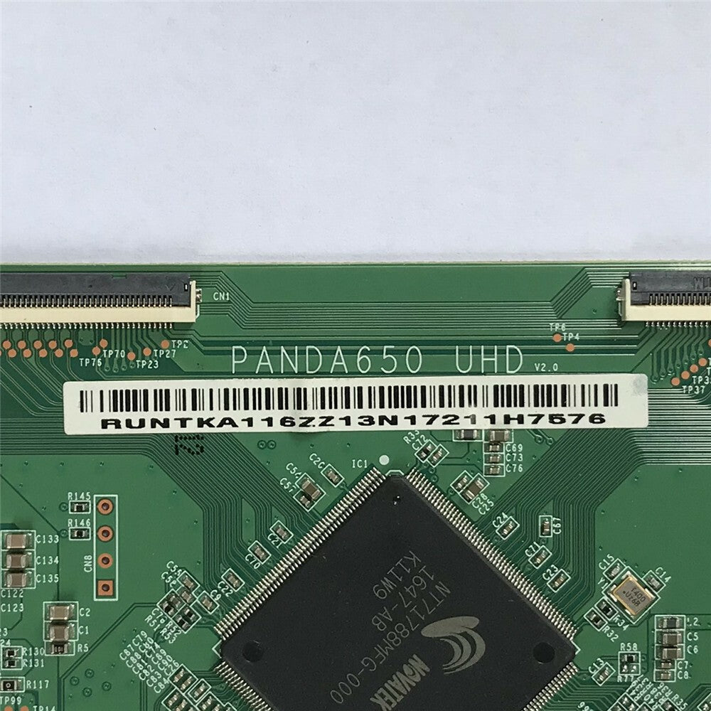 PANDA650 UHD RUNTKA116ZZ T-con Board Logic Board for TV LC650RU1A LS65AL88U51