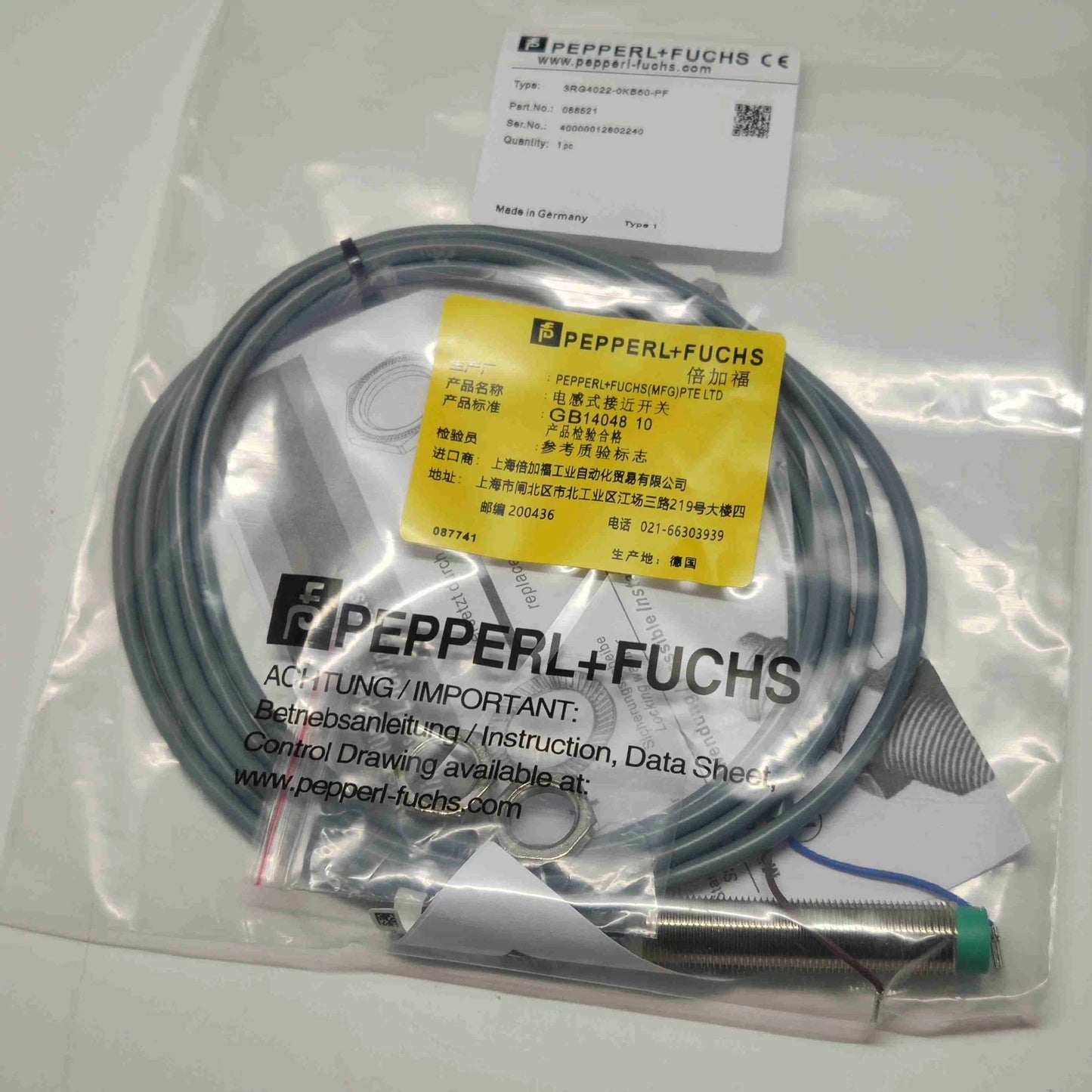 1PC  sensor  3RG4022-0KB60-PF #P