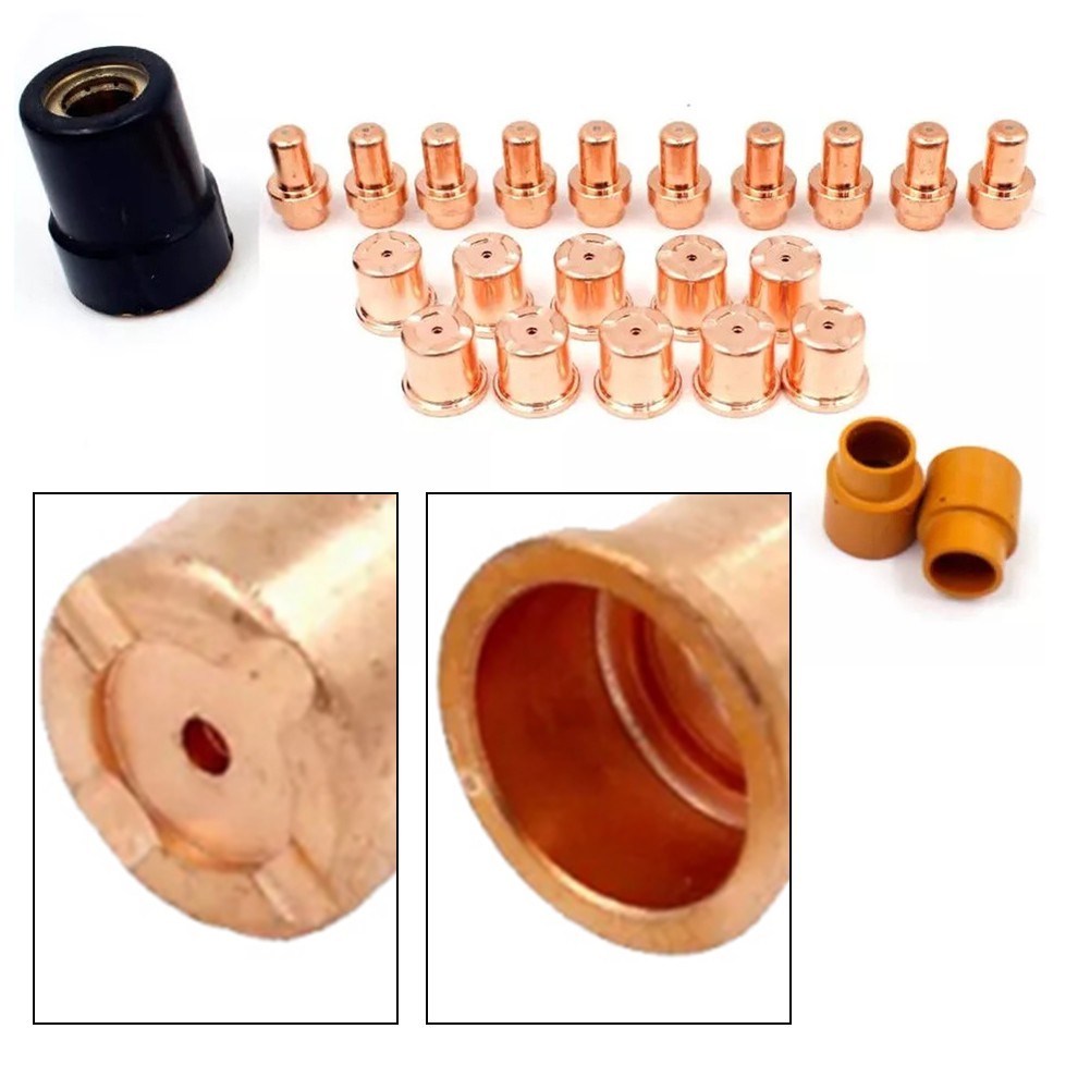 Essential 23pc Plasma Tipnozzle Kit for Eastwood VersaCut 40A Cutter CB50Torch