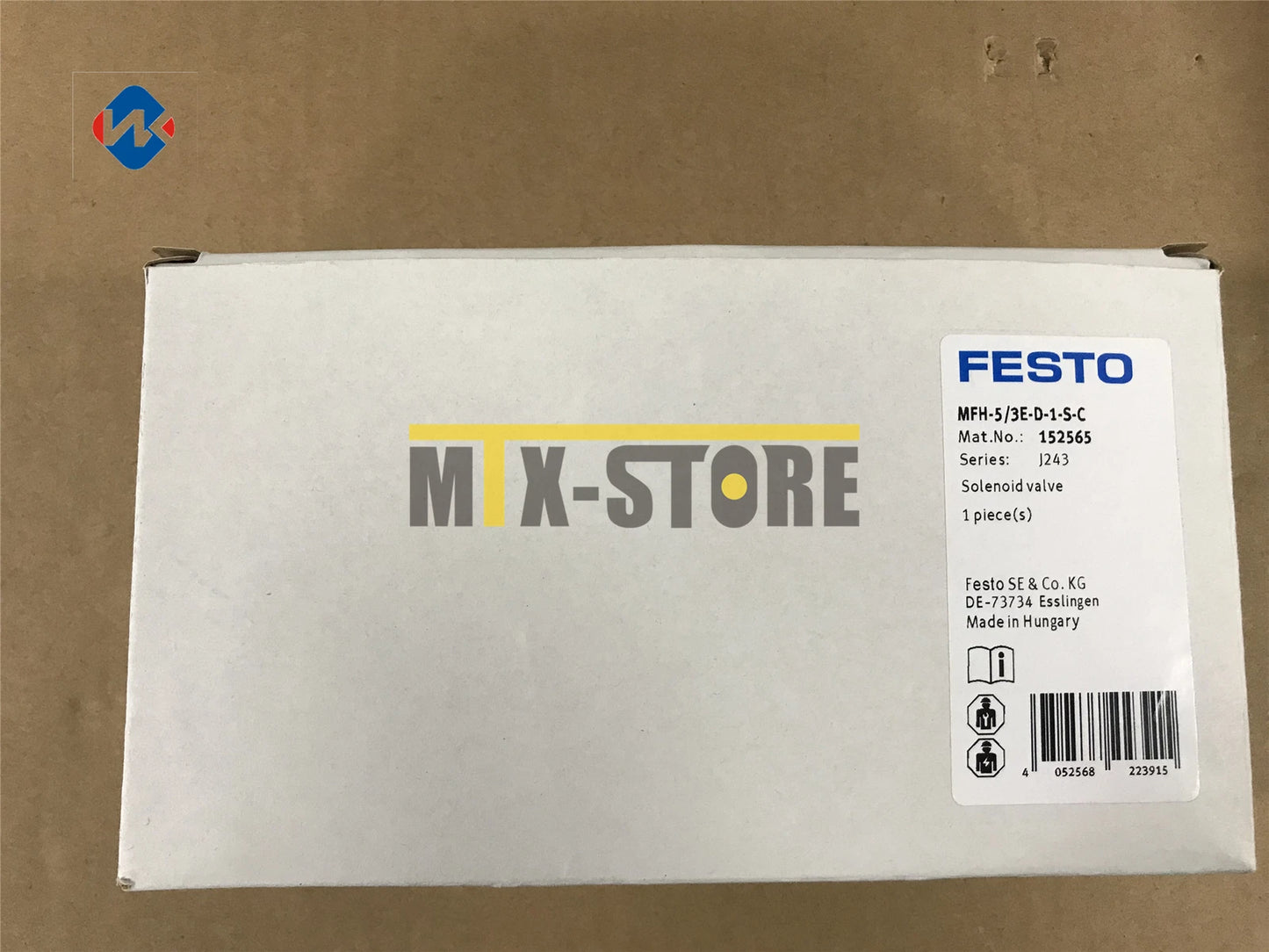 1PCS   FESTO Solenoid Valve MFH-5/3E-D-1-S-C 152565 #P