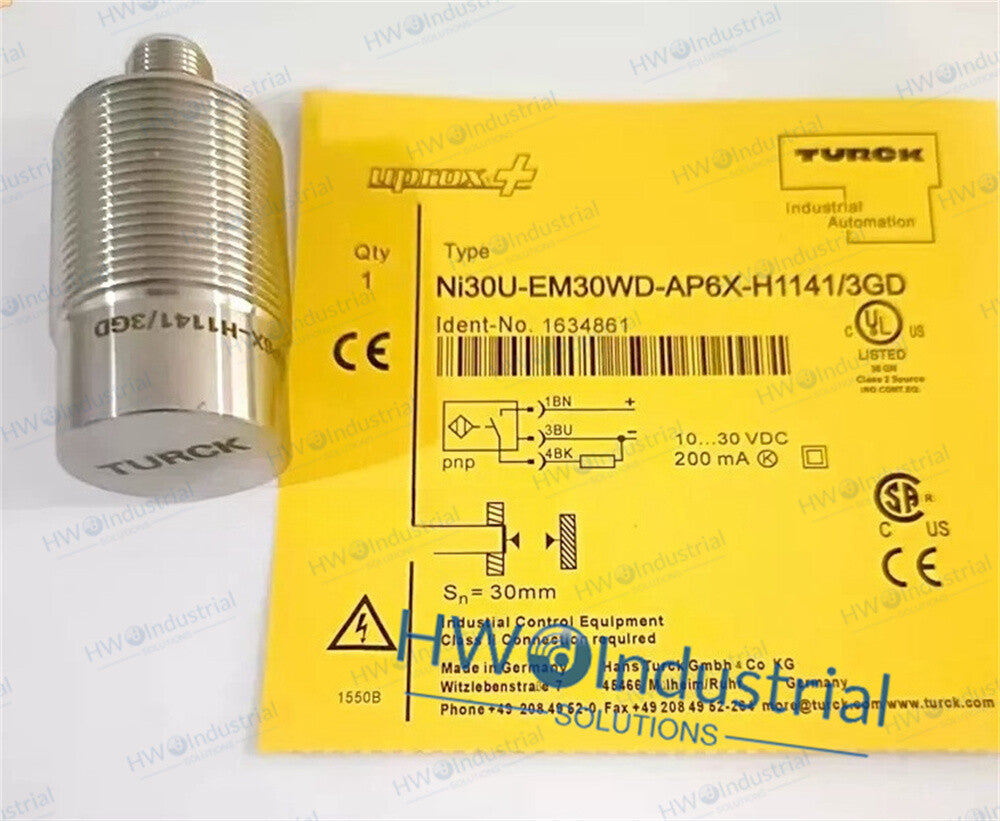 1/piece NI30U-EM30WD-AP6X-H1141/3GD Sensor TURCK Proximity Switch