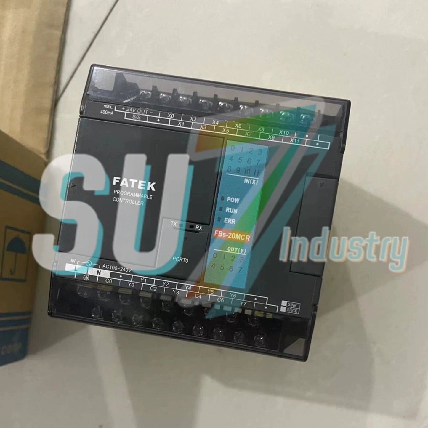 Fatek FBS-20MCR2-AC PLC Module # 1pcs
