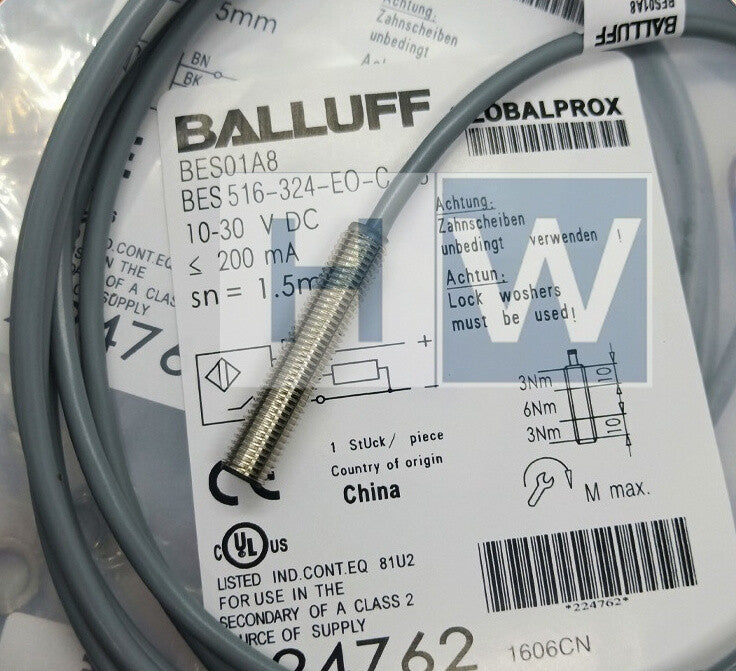 1PC BES01A8 BALLUFF Inductive Sensor Proximity Switch BES 516-324-EO-C-03