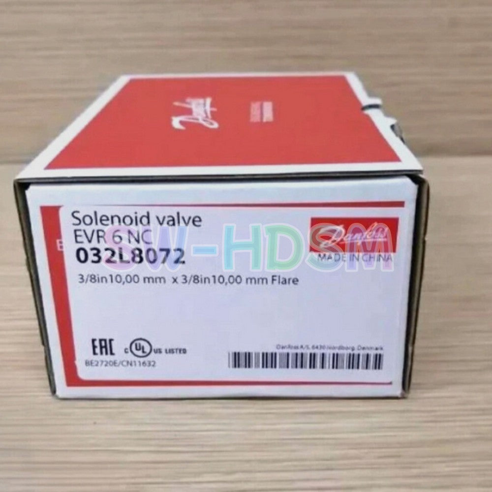 1PCS  for Danfoss EVR 6 NC 032L8072 Solenoid Valve Freight Free