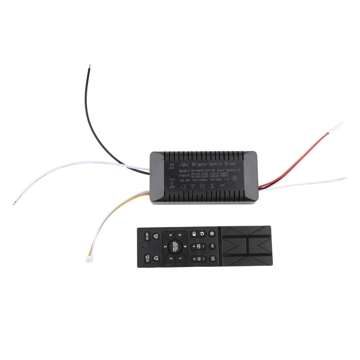 Fan Speed Control Ceiling Fan Remote Indoor Usage Compatible With Hongyun Fan