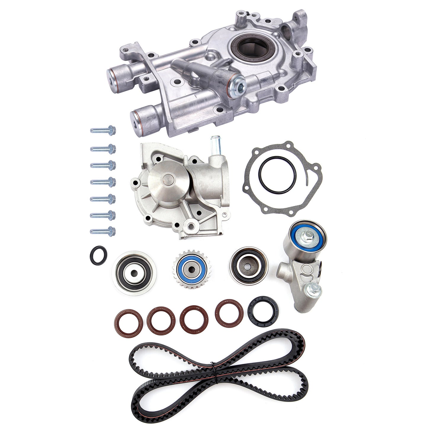 Timing Belt Kit Water Oil Pump For 00-05 Subaru Legacy Outback SOHC 2.5L EJ25