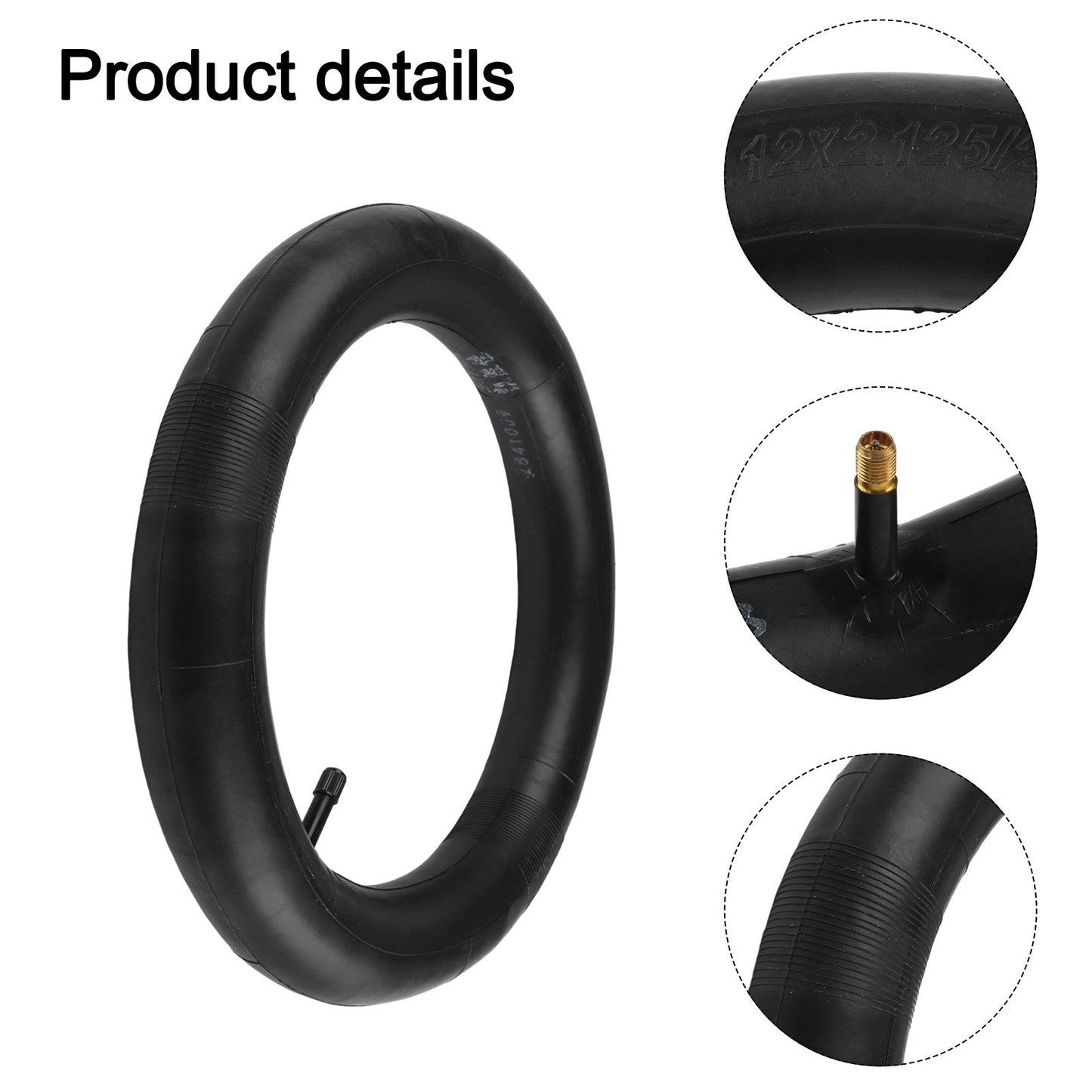 Inner Tube Child Bike Tyre Straight Inner Tube 12~18 Inch X2.40 Bicycle Wheel
