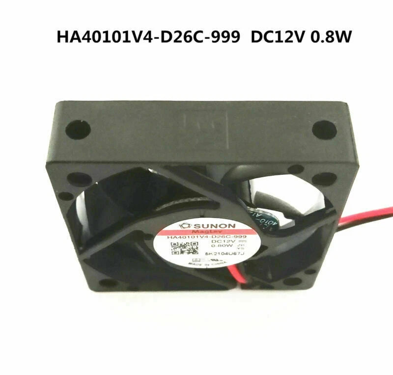 1x   HA40101V4-D26C-999 4010 4CM 12V 0.8W 2-pin magnetic suspension fan