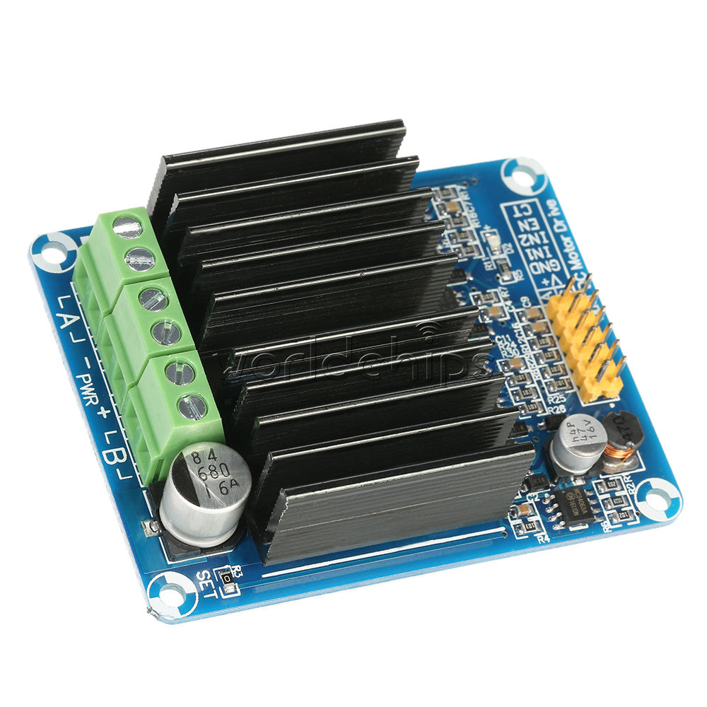 30A Motor Drive 5V-15V Dual channel H bridge  Module Controller DHB-01A