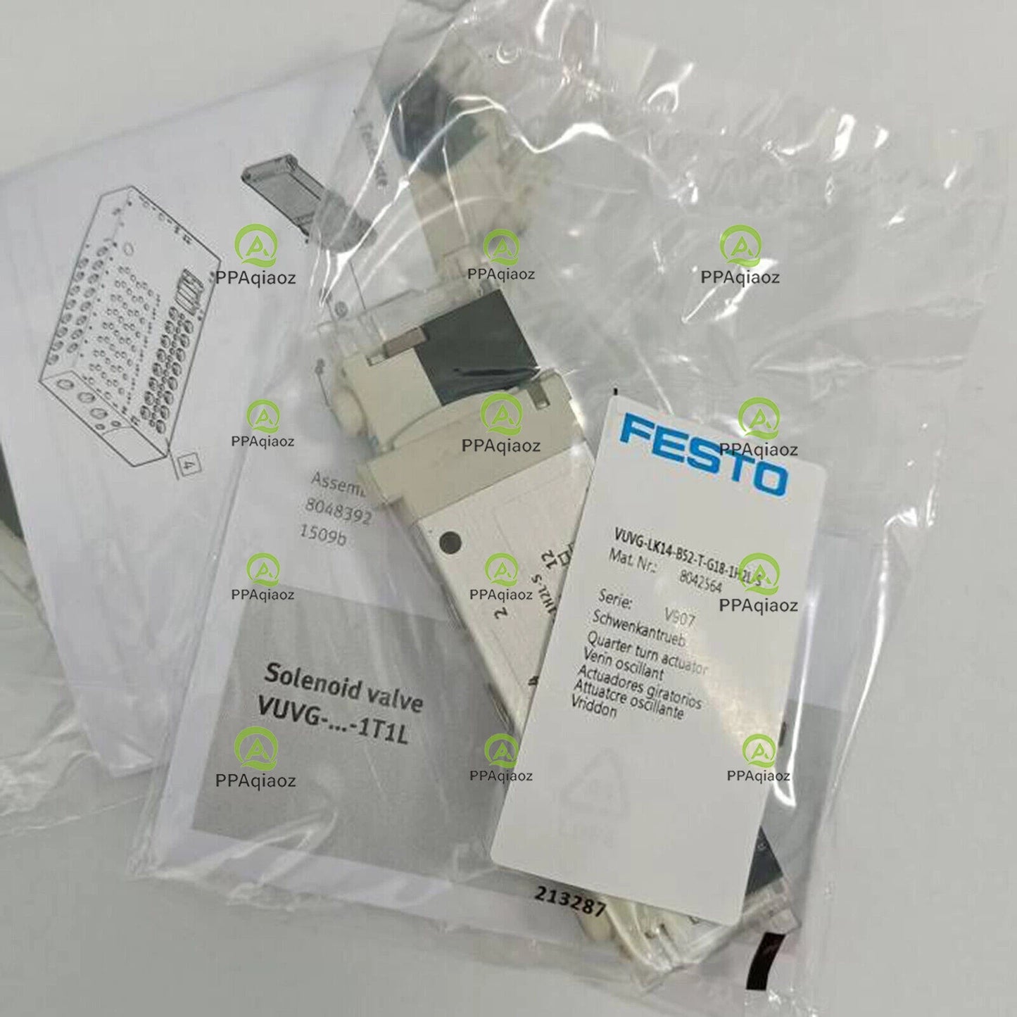1PC  FESTO VUVG-LK14-B52-T-G18-1H2L-S 8042564 Solenoid Valve Free Shipping