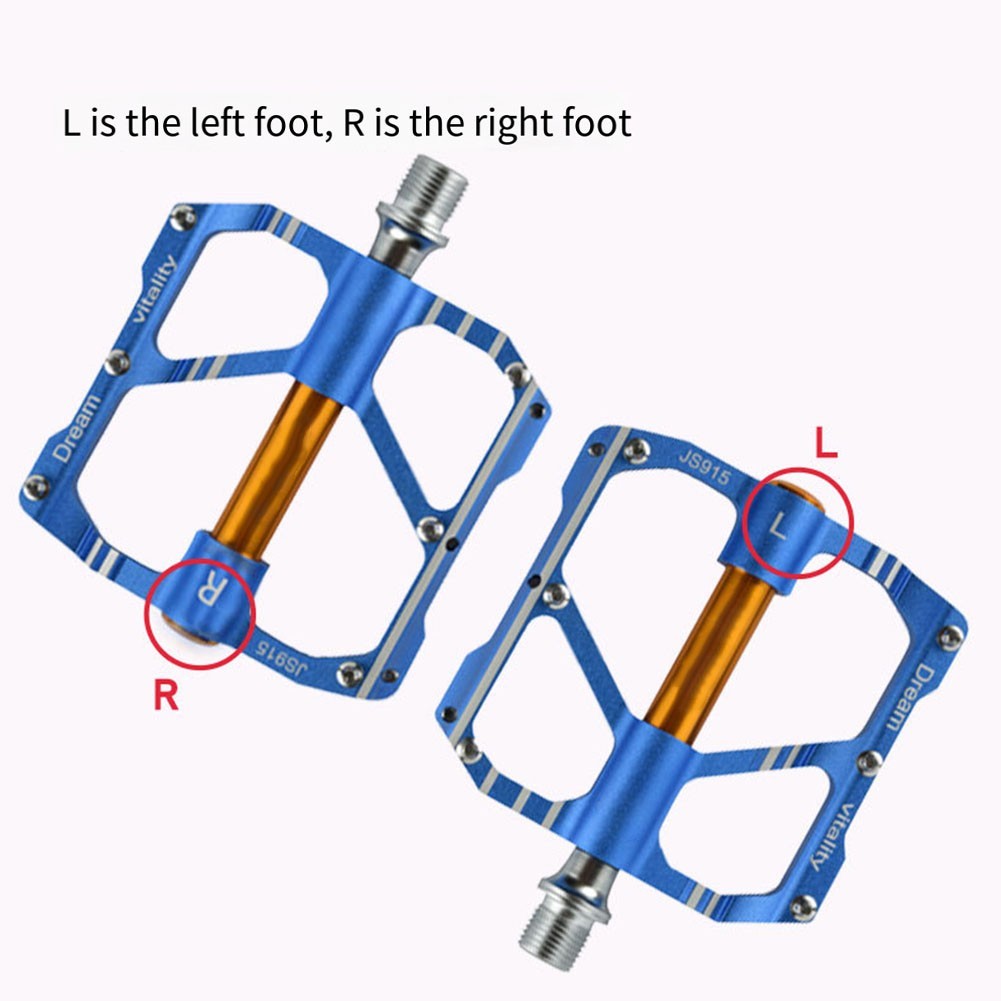 High Performance Aluminum Bicycle Pedals with Sealed Bearings for Road Bikes