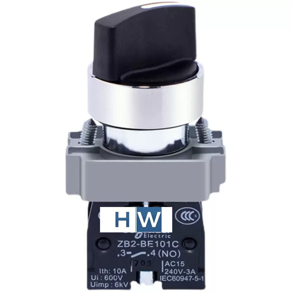 2/Piece  Selection Button Switch XB2-BD33C XB2BD33C 2NO 3-gear Self Locking