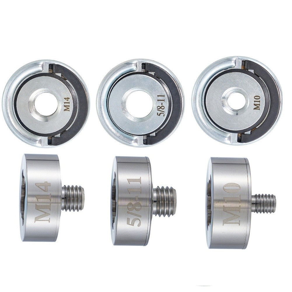 Conversion Adapter For X Lock Angle Grinder With Steel Nut And Pressure Plate