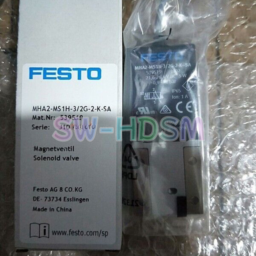 1PCS  FESTO MHA2-MS1H-3/2G-2-K-SA 539519 Solenoid valve freight free