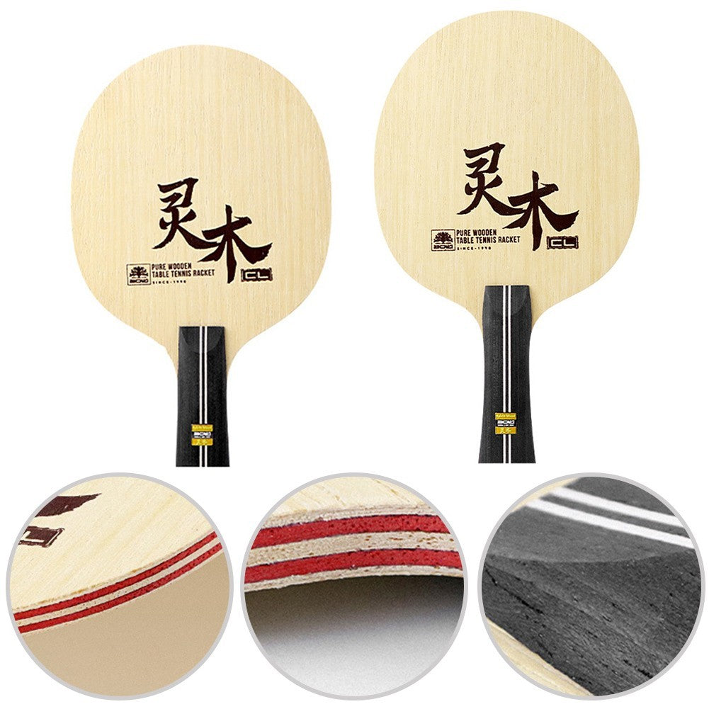 Table Tennis Blade Designed for Easy Transition Between Attack and Defense