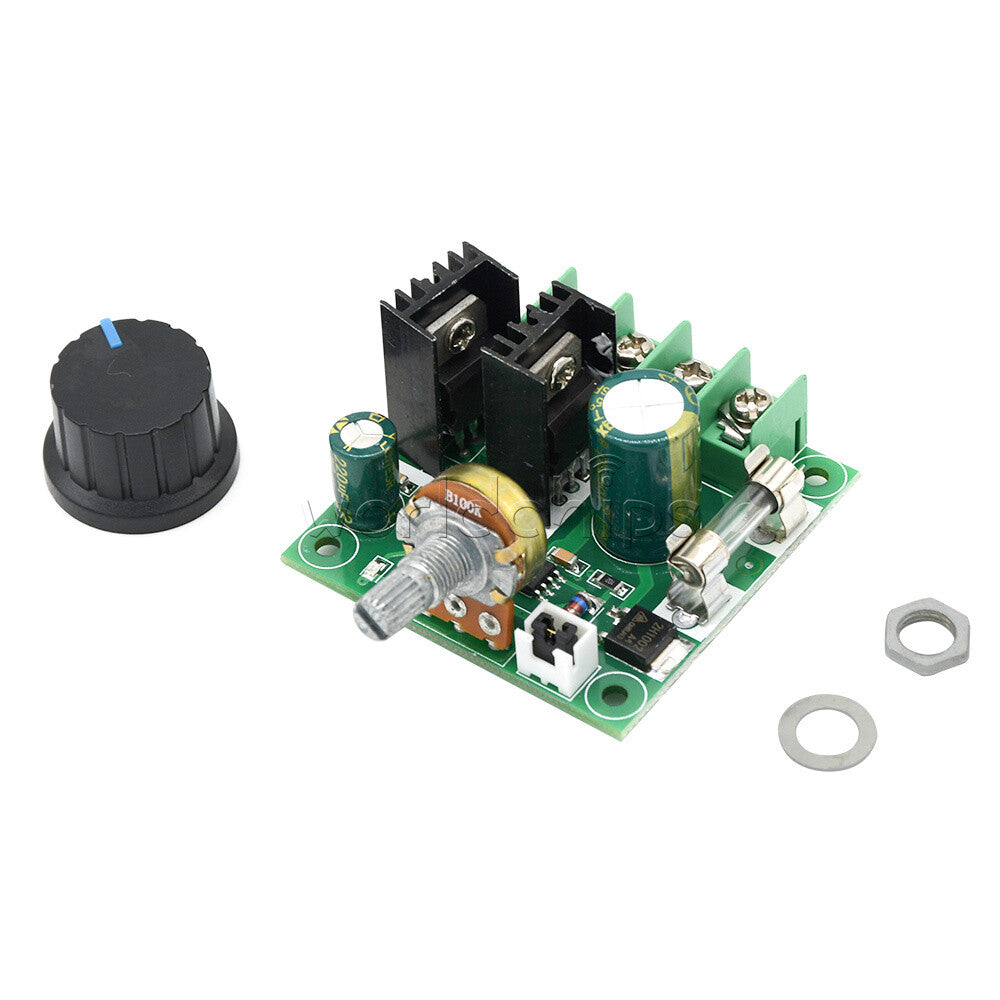 5PCS PWM Controller DC Motor Speed Control Switch 12-40V Volt Regulator Dimmer