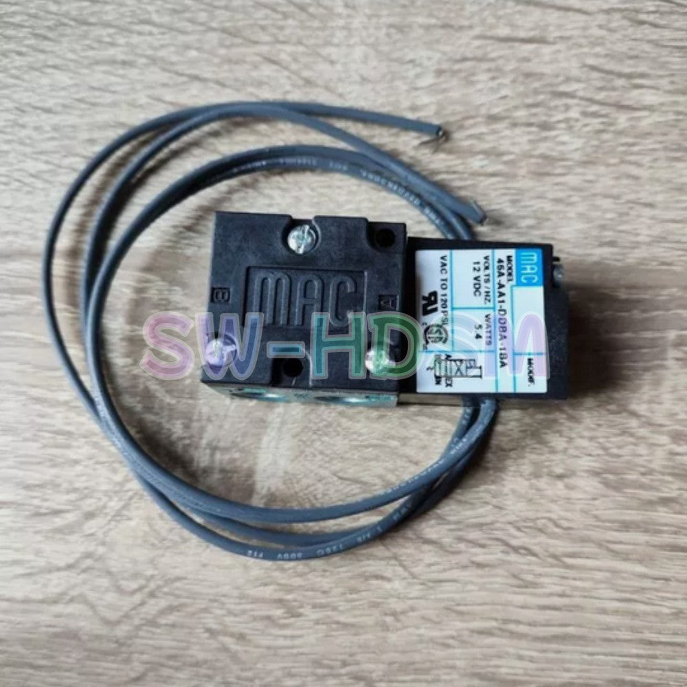 1PCS   MAC High frequency solenoid valve 45A-AA1-DDBA-1BA DC12V 5.4W