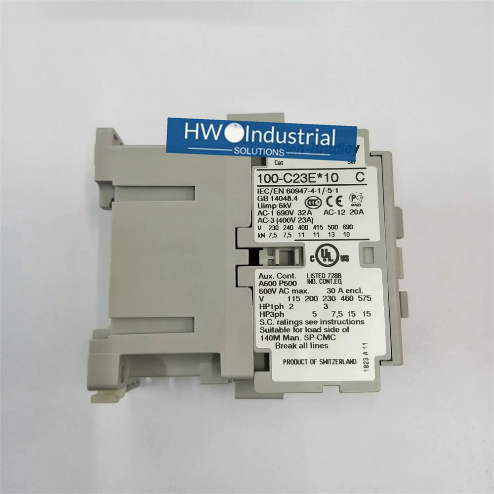 1/piece  100-C23EJ10 100-C23E*10 24VDC Contactor
