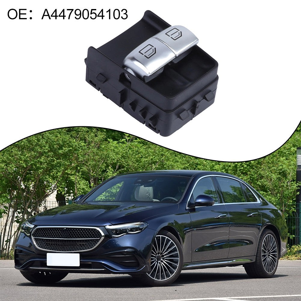 W447 Series Compatible Power Window Regulator Switch Button ABS Design