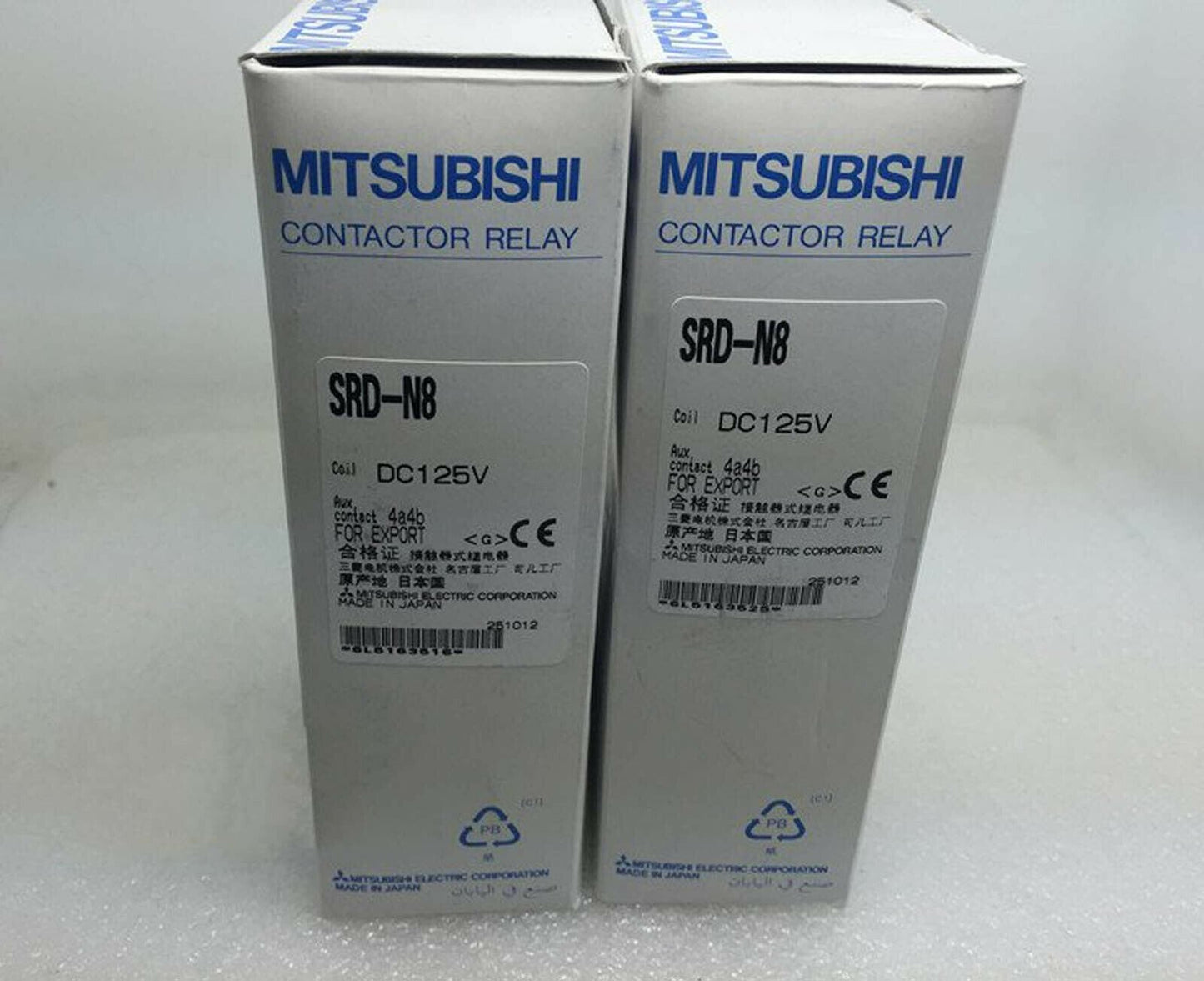 For Mitsubishi SRD-N8 SRD-N8 DC125V 4A4B AC Contactor