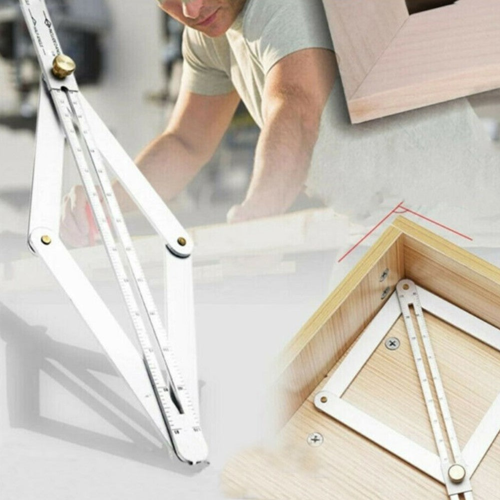 Square Protractor Protractor Artifact Foldable Gauge Measurements Multi-Angle