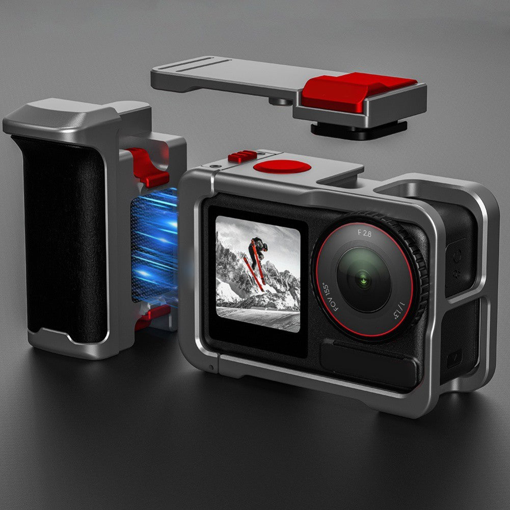 Robust Grip Kit for DJI ACTION 5PRO43 with AntiDrop Holder and Shutter Button