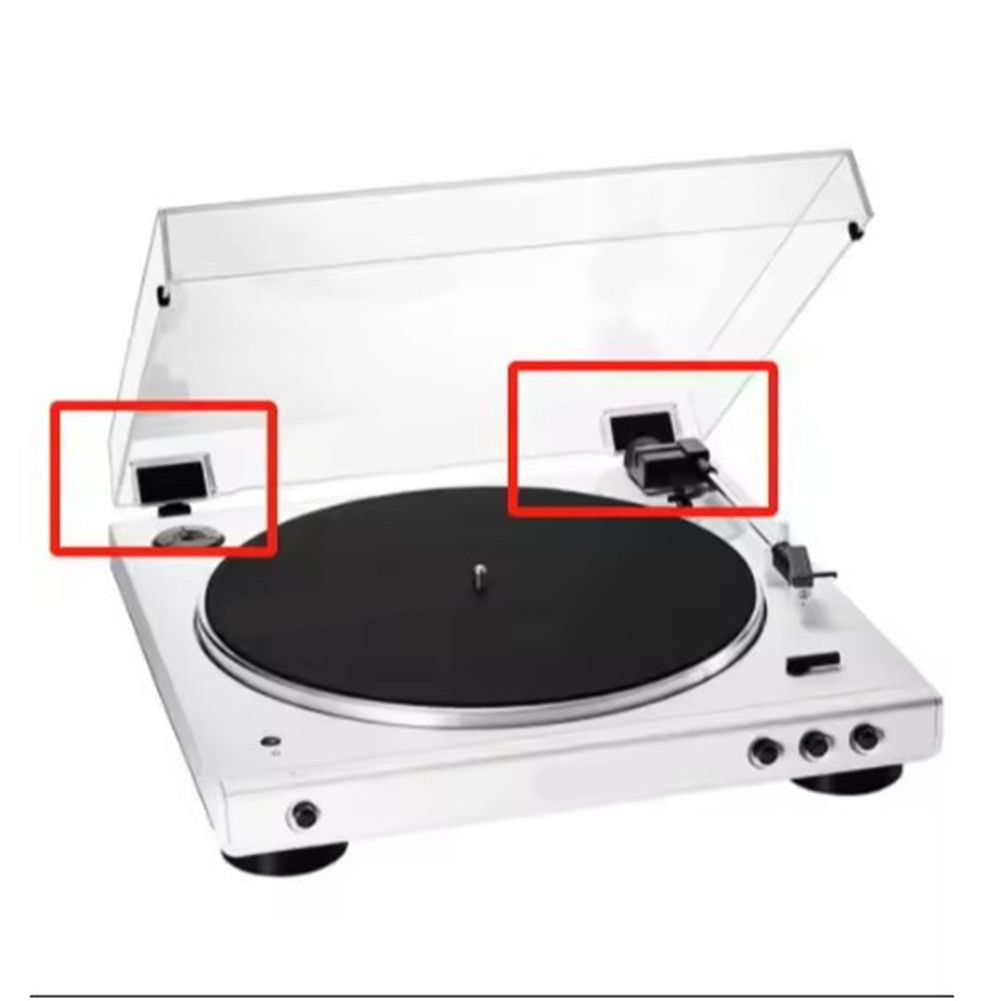 Black Plastic Dust Cover Hinge for AT LP120 Vinyl Turntable Compatible 2pcs