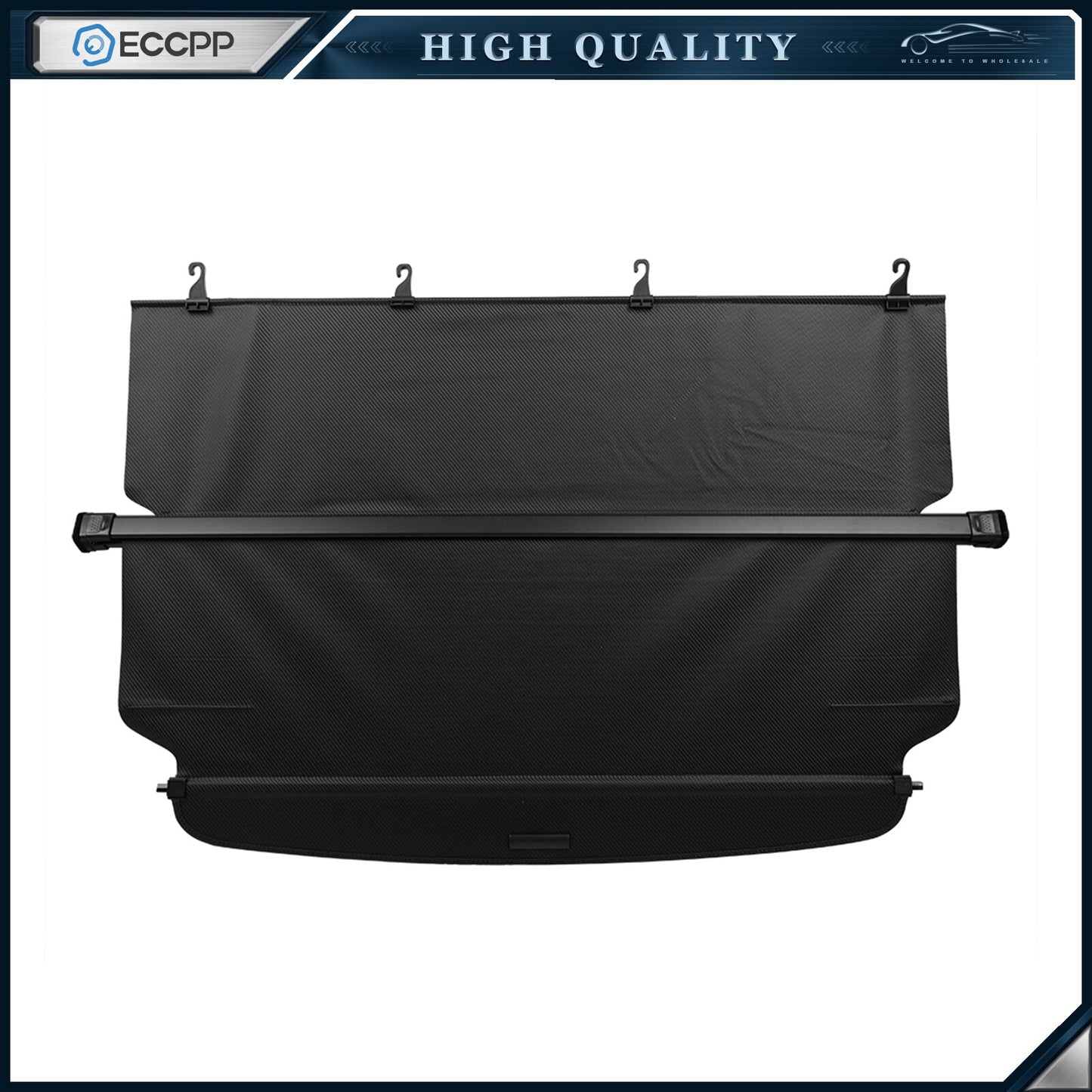 ECCPP Retractable Rear Trunk Cargo Cover Shield Shade For 2002-2006 Honda CR-V