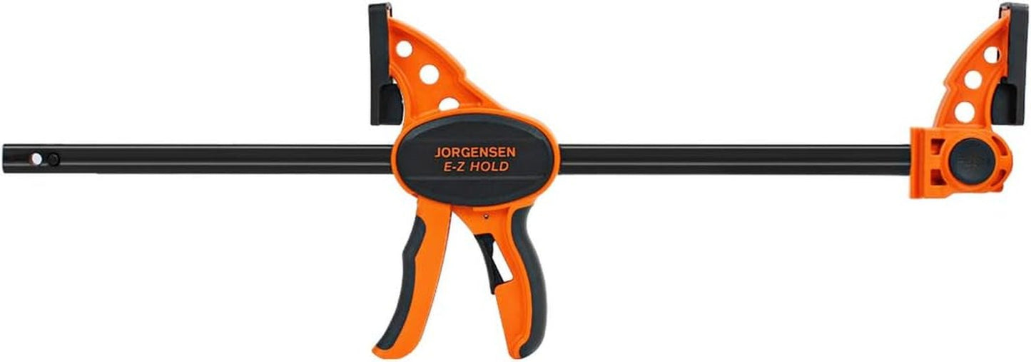 2-Pack Ratchet Bar Clamps, 12-Inch, Medium Duty, One-Hand Operation