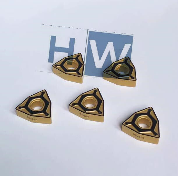 Box/10Pcs WNMG080404-PG SC4025 Circular Peach Shaped CNC Blade