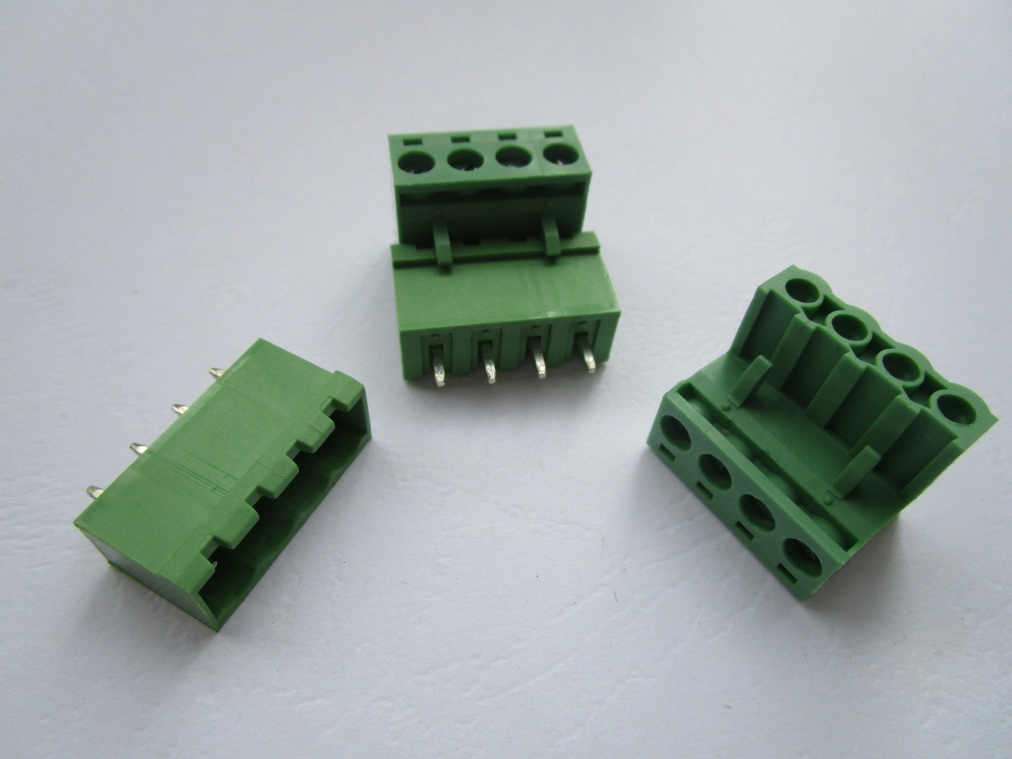30 pcs Close Straight 4pin 5.08mm Screw Terminal Block Connector Pluggbale Type