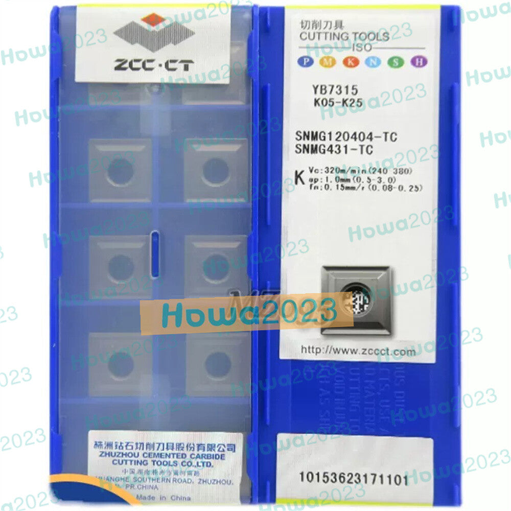 10Pc/Box ZCC.CT YB7315 SNMG120404-TC SNMG431-TC Turning CNC Blade Carbide Insert