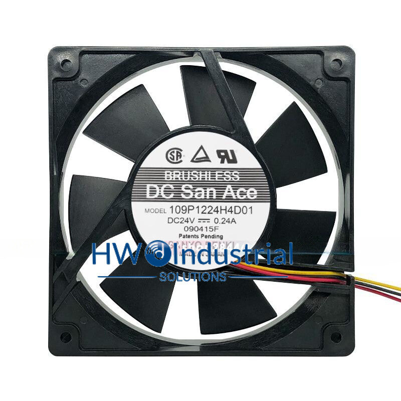 1PC Sanyo 109P1224H4D01 12CM 12025 24V 0.24A Inverter Cooling Fan 3-wire